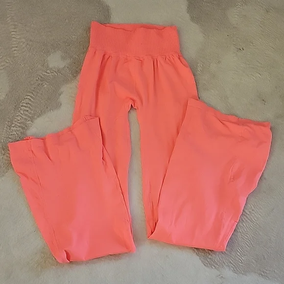 Free People Good Karma High Waist Flare Pants Bottoms NEW - Picture 3 of 7